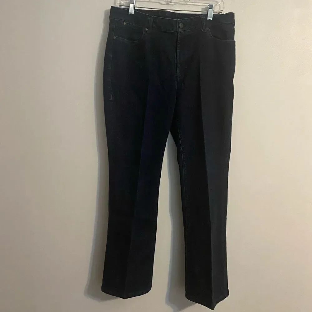 Heritage boot cut 5 pocket jeans, size 12/31